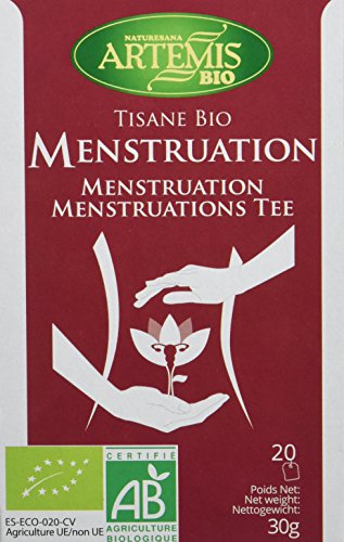 ArtemísBio Tisana Bio Menstruación - 5 Paquetes de 20 unidades