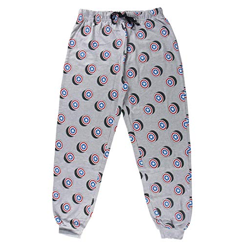 Artesania Cerda Pijama Largo Avengers Conjuntos, Azul (Azul C37), XXL para Hombre