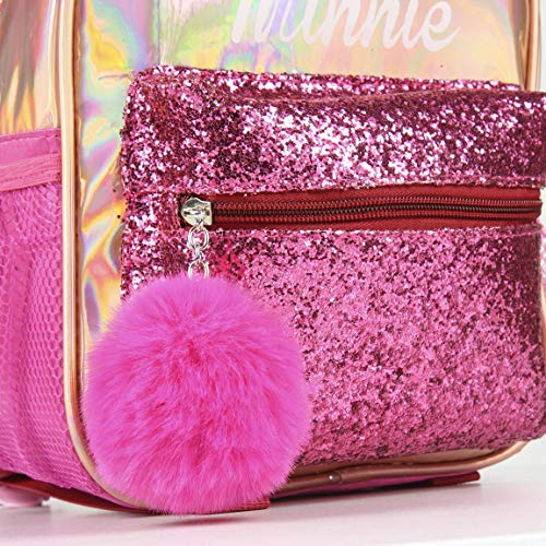 ARTESANIA Mochila Casual Moda Minnie, 26 cm, Rosa