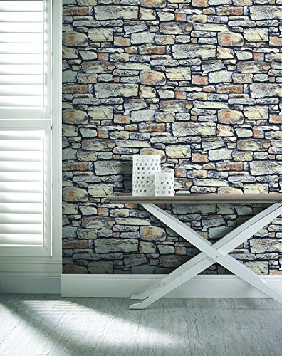 Arthouse 668900 - Papel de empapelado, 10 m, color gris.