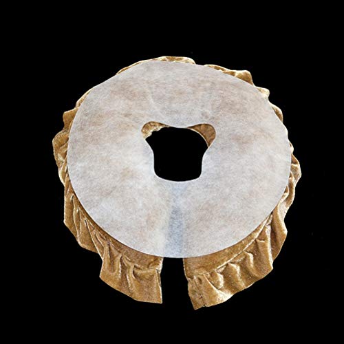 Artibetter 100 Piezas Cubierta de Masaje de Cara Desechable Reposacabezas Cojín para Salón SPA Belleza