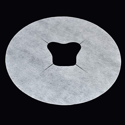 Artibetter 100 Piezas Cubierta de Masaje de Cara Desechable Reposacabezas Cojín para Salón SPA Belleza