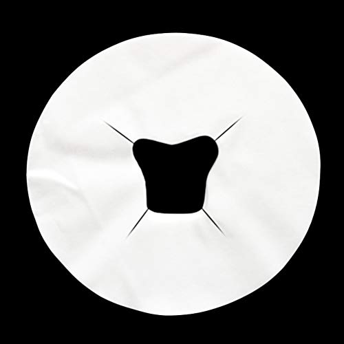Artibetter 100 Piezas Cubierta de Masaje de Cara Desechable Reposacabezas Cojín para Salón SPA Belleza