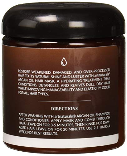 Artnaturals, Argan Oil Hair Mask, 8 oz (226 g)