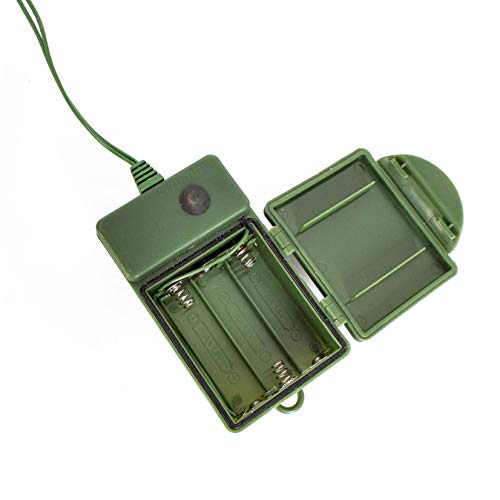 artplants.de Mini árbol de Navidad VARSOVIA con Leds, Saco de Yute, 90cm, Ø 50cm - Abeto Artificial - Pequeño Abeto Decorativo