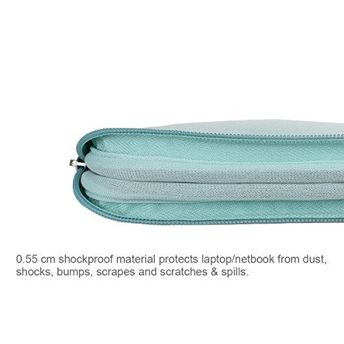 Arvok 15,6 Pulgadas Funda Protectora para Portátiles/Impermeable Ordenador Portátil Caso/Neopreno del Portátil Bolsa para Acer/ASUS/DELL/Fujitsu/Lenovo/HP/Samsung/Sony (Negro)