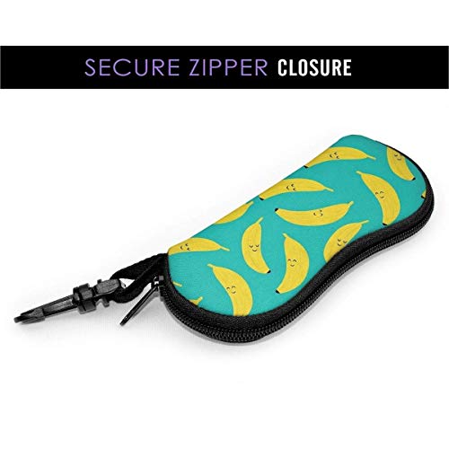 Asa Dutt528251 Estuche blando para gafas de sol, estuche para anteojos, estuche blando para gafas de sol tipo banana, estuche protector para gafas