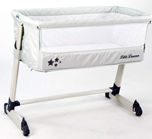 Asalvo 13958 Little Dreamer Cuna de Colecho, 90 x 33 x 50 cm, Gris