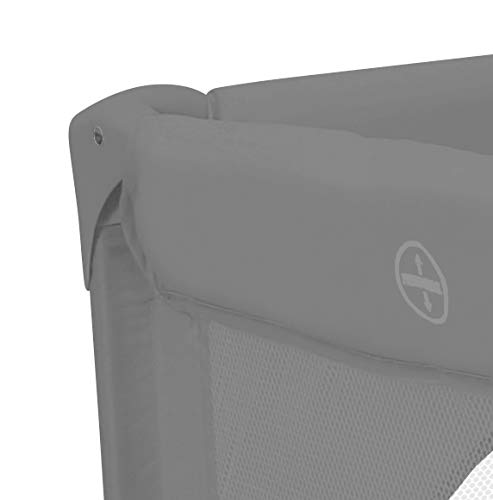 Asalvo - Cuna viaje Essential, Color Gris