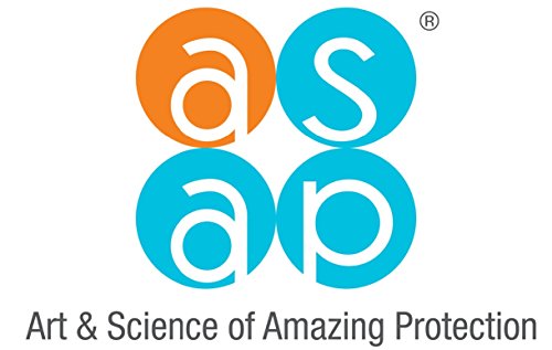 ASAP Premio Desechable Tarea Pesada Negro Guantes Nitrilo Sin Polvo - Caja de 100 - Tatuador Mecánico Médico (L)