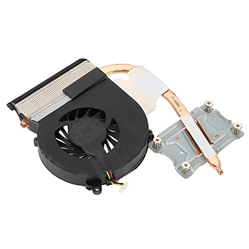 ASHATA Ventilador del Procesador Ventilador de Enfriamiento 1500RPM 3 Pines con Disipador de Calor para HP Compaq CQ43 CQ57 431 630 631