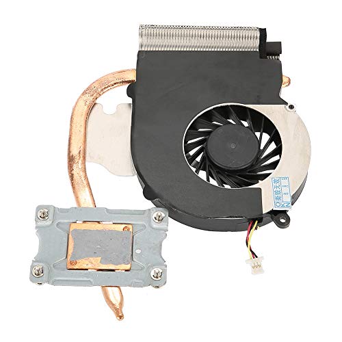 ASHATA Ventilador del Procesador Ventilador de Enfriamiento 1500RPM 3 Pines con Disipador de Calor para HP Compaq CQ43 CQ57 431 630 631