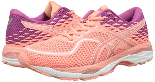 Asics Gel-Cumulus 19, Zapatillas de Running para Mujer, Rosa (Begonia Pink/Begonia Pink/Baton Rouge 0606), 37 EU