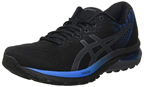 ASICS Gel-Cumulus 22, Zapatillas para Correr para Hombre, Black Directoire Blue, 43.5 EU