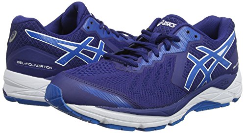 Asics Gel-Foundation 13 (2e), Zapatillas de Entrenamiento para Hombre, Azul (Blue Print/Race Blue 400), 42.5 EU