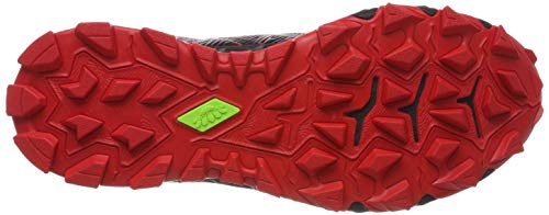 Asics Gel-Fujitrabuco 7, Zapatillas de Running para Hombre, Negro (Black/Classic Red 001), 46 EU