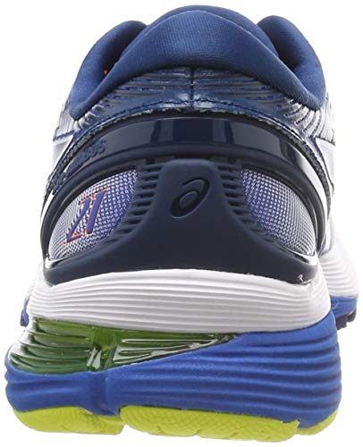 Asics Gel-Nimbus 21, Zapatillas de Running para Hombre, Blanco (White/Lake Drive 100), 42.5 EU