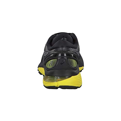 Asics Gel-Nimbus 21, Zapatillas de Running para Hombre, Negro (Black/Lemon Spark 003), 42.5 EU