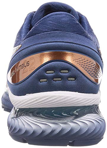 Asics Gel-Nimbus 22, Zapatillas de Running por Hombre, Gris (GlacierGrey/GraphiteGrey 023), 42.5 EU