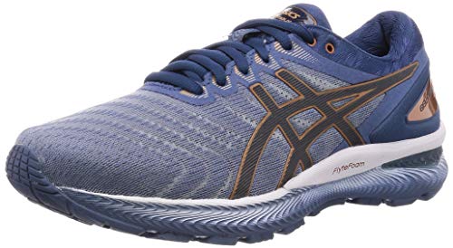 Asics Gel-Nimbus 22, Zapatillas de Running por Hombre, Gris (GlacierGrey/GraphiteGrey 023), 42.5 EU