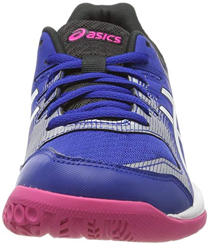 Asics Gel-Rocket 9, Zapatillas de Deporte Interior para Mujer, Azul Blue/White 400, 39 EU