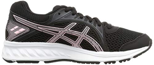 Asics JOLT 2, Running Shoe Womens, Black/Cotton Candy, 39.5 EU