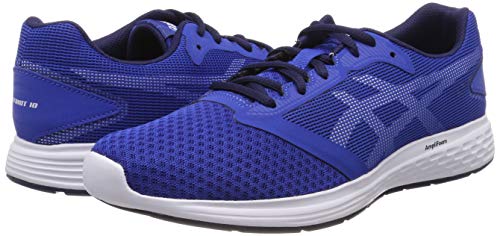 Asics Patriot 10, Zapatillas de Running para Hombre, Azul (Imperial/White 402), 43.5 EU