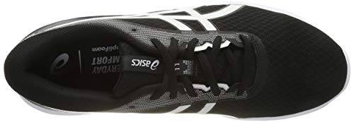 Asics Patriot 11, Zapatillas de Running para Hombre, Negro (Black/White 001), 44.5 EU