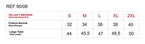 Asioka 90/08 Pantalón Corto Técnico Deportivo, Unisex Adulto, Verde, S