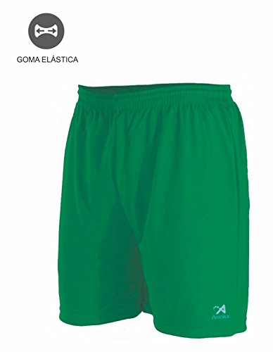Asioka 90/08 Pantalón Corto Técnico Deportivo, Unisex Adulto, Verde, S