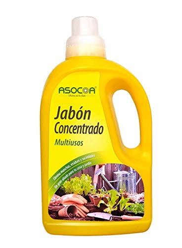 ASOCOA - Jabón Potásico Concentrado Multiusos 1 L - Solución de Sales potásicas.