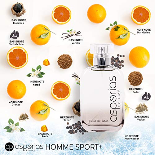 Asperias Men 004 Homme Sport Extrait de Parfum fragancia de hombre sin perfume equivalente como extracto de perfume (50ml)