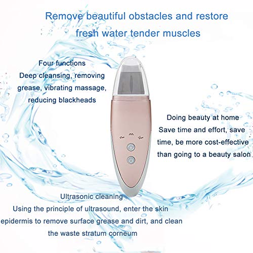 Aspirador de poros Removedor de espinillas Equipo de belleza eléctrico Equipo de limpieza de la piel facial de iones caseros exfoliación de la piel muerta acné instrumento de limpieza de espinillas