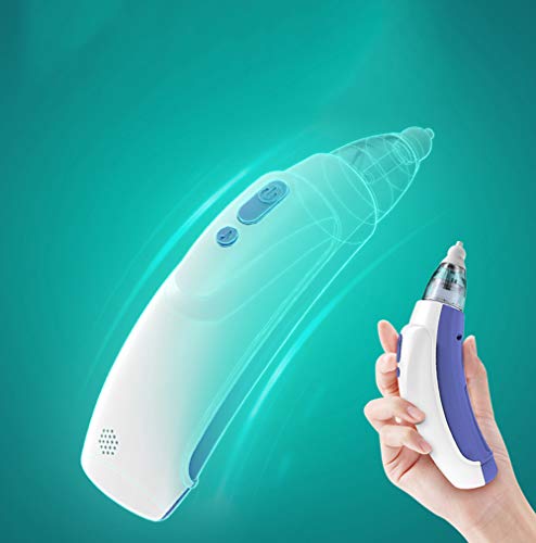 Aspirador nasal para bebés Limpieza nasal antirreflujo Aspirador nasal eléctrico Adecuado para recién nacidos Niños pequeños y bebés