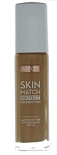 Astor Skin Match Foundation Protect Make Up - Color 400 Amber - SPF18 30 Mililiter