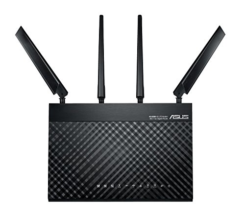 ASUS 4G-AC68U - Router inalámbrico Gigabit AC1900 4G LTE (Cat 6, indicador señal LTE, Servidor y Cliente VPN, USB 3.0, compatible con Ai Mesh wifi)