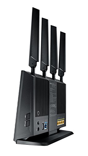 ASUS 4G-AC68U - Router inalámbrico Gigabit AC1900 4G LTE (Cat 6, indicador señal LTE, Servidor y Cliente VPN, USB 3.0, compatible con Ai Mesh wifi)