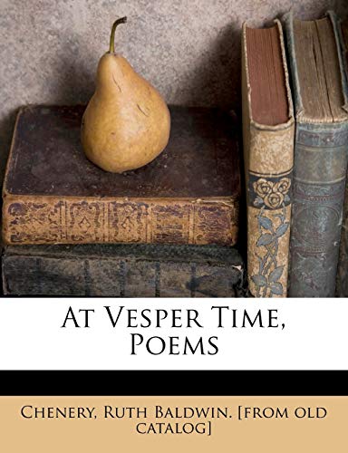 At Vesper Time, Poems