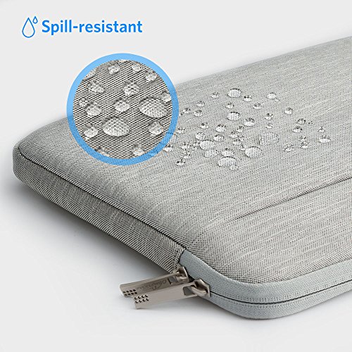 AtailorBird Funda Ordenador Portatil 15,6 Pulgadas,Bolsa pc Portátil Impermeable Anti-rasguños Antigolpes,Funda 15,6 Acolchada per Laptop/Notebook/MacBook/Chromebook - Gris