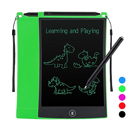 ATOPDREAM Regalos para Niños de 3-12 Años,Tableta de Escritura Juguetes Niños 3 4 5 6 7 8 Años Pizarra LCD Regalos Niños 3-12 Años Tablets para Niños (Verde)