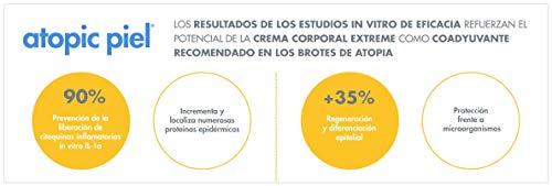 Atopic Piel Crema Corporal Extreme para el tratamiento de la piel atópica en periodos de brote 150 Ml