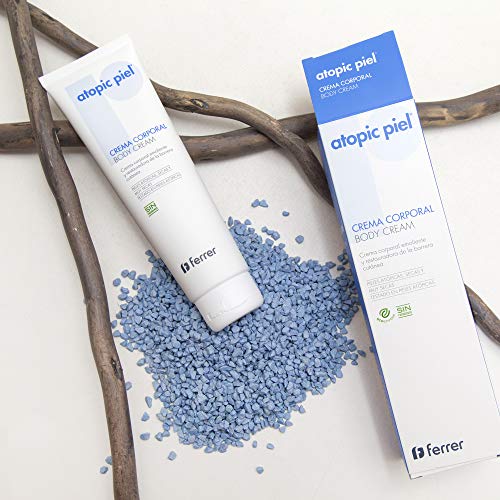 Atopic Piel - Crema Corporal para piel atópica, sensible, piel seca y muy seca - Crema emoliente y restauradora de la barrera cutánea: 150ml