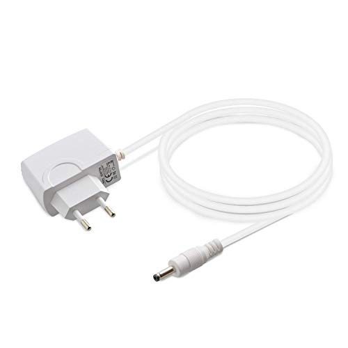 Aukru 6V Adaptador Corriente/Cargador para Tensiómetro de Omron M2, M3, M3W/ HEM-7202-E (V), M6 Comfort/HEM-7223-E, M6W / HEM-7213-E, M10-IT/HEM-7080IT