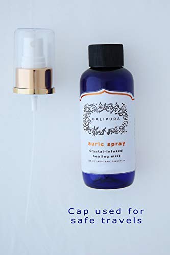 Aura Spray para Manifestación de Nuevos Proyectos. Hecho en Bali con Aceites Esenciales y Cristales Curativos. 100ml