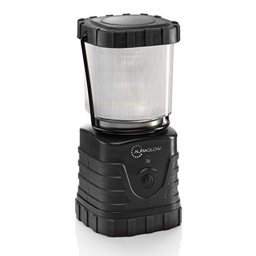 Auraglow Super Brillante Funciona con Pilas llevó la Linterna de Camping al Aire Libre