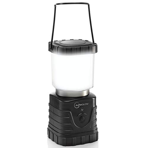 Auraglow Super Brillante Funciona con Pilas llevó la Linterna de Camping al Aire Libre