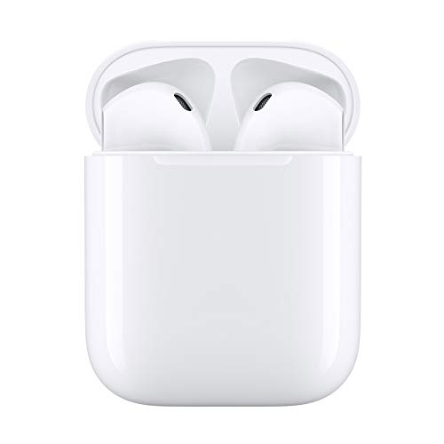 Auriculares Bluetooth 5.0, Auriculares Inalámbricos Estéreo Inalámbricos Deportivos en Ear con Funda de Carga Micrófono Ligeros Hi-Fi Auriculares para Airpods/iPhone/Samsung/Huawei