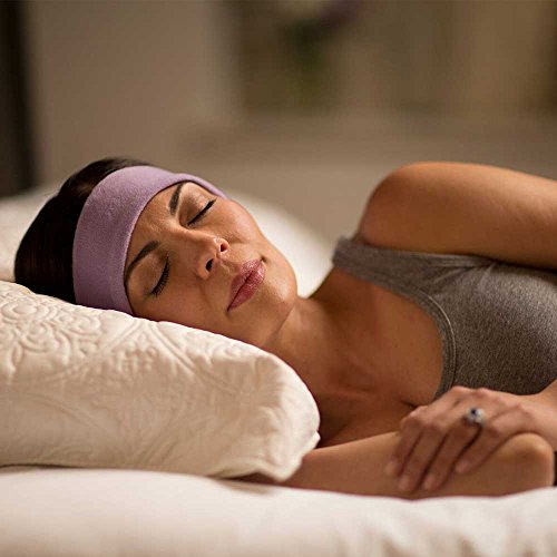 Auriculares con Banda de Lana para la Cabeza AcousticSheep SleepPhones v.6 Classic - Negro, Mediano (Esta Talla se Ajusta a la mayoría)