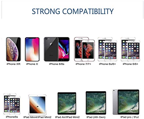 Auriculares para iPhone Auriculares con micrófono y Control de Volumen para iPhone 7/7 Plus/8/8Plus/X/XR/XS/XS Max/11/11 Pro colocarse con Todos los Sistemas iOS