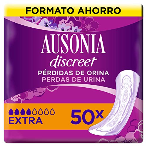 Ausonia Discreet Compresas Para Pérdidas De Orina Plus Extra Para Vejigas Hiperactivas x 50